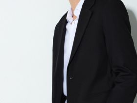 Однобортный пиджак, Черный