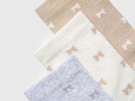 Носки для девочек, 3 пары, Мультицвет