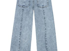 Джинсы-трубы для девочки