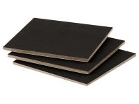 Набор холстов на картоне Гамма "Студия", 3 шт., 6,5*6,5 см, цвет черный, 100% хлопок, 280 г, мелкое