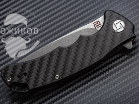 Складной нож Artisan Tradition mini,  сталь D2, рукоять карбон