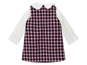 Комплект (лонгслив+сарафан) для маленькой девочки