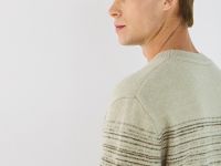 Джемпер с эффектом градиента, Коричневый