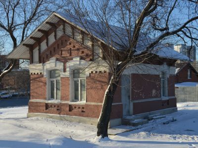 Сторожевой дом Московской Окружной железной дороги, 1903-1908 гг., архитектор А.Н.Померанцев, инженеры Л.Д.Проскуряков, С.Д.Карейша, П.Я.Каменцев, П.И.Рашевский