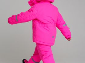 Куртка текстильная с полиуретановым покрытием для девочек