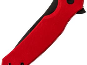 Складной нож Mr.Blade Hellcat Mini blackwash, сталь VG-10, рукоять Red G10