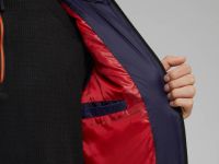 Утепленный жилет со съемным капюшоном