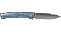 Складной нож LionSteel Thrill, сталь M390, рукоять Blue titanium