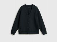 Кардиган с вышивкой, Черный