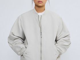 Утеплённая куртка для девочек, Бежевый