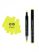 Маркер двухсторонний на спиртовой основе Sketchmarker Brush Цвет Груша