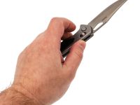 Складной нож SRM 9203-AK, сталь 140Cr, рукоять алюминий/G10