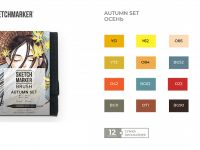 Набор маркеров Sketchmarker Brush 48 Pop Artl style- Поп Арт (48 маркеров в пластиковом кейсе)