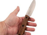 Туристический нож Kizlyar Supreme Colada, сталь AUS-8, рукоять орех