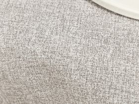 Скатерть круглая Fogliame серая