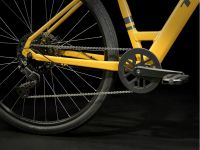 Женский велосипед Trek Verve 2 Lowstep Gen 5, год 2026, цвет Желтый, ростовка 19.5