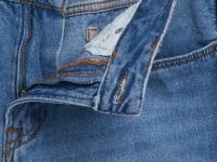 Прямые джинсы, Голубой