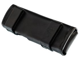 Чехол горизонтальный для складного ножа на пояс, 140 мм, 1 кнопка