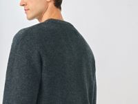 Джемпер с содержанием шерсти, Серый