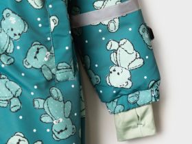 Комбинезон текстильный с полиуретановым покрытием для девочек