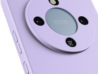 Клип-кейс Krutoff Silicone для HONOR X9d Фиолетовый