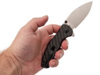 Складной нож Kizer Mini Grouper, сталь Nitro V, рукоять карбон