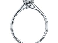 Помолвочное кольцо из серебра э0612кц07200752_white