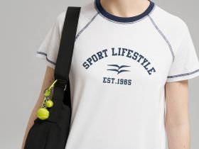 Футболка облегающего кроя из джерси