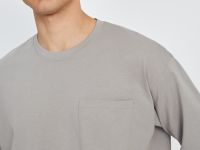 Футболка из хлопка с нагрудным карманом