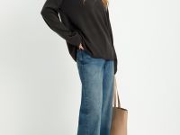 Трикотажный женский джемпер