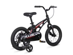 Детский велосипед Maxiscoo Cosmic Базовый Плюс 14, год 2026, цвет Синий