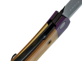 Складной нож Kizer Mini Momo, сталь Nitro-V, рукоять алюминий/Ultem