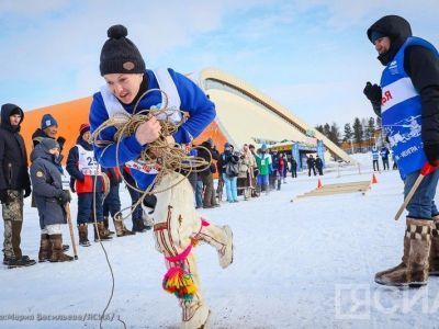 Фоторепортаж: яркие моменты первого дня чемпионата по оленеводству в Якутии