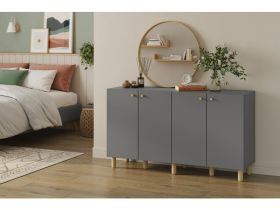 Тумба Ханна 140x80 Графитовый