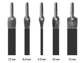 Перья плакатные (ширококонечные) ArtSpace, 5шт. в наборе с держателем, блистер