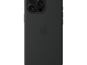 Чехол-накладка Silicone Case with MagSafe для iPhone 16 Pro (Black)