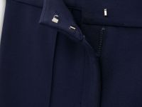 Трикотажные брюки-дудочки