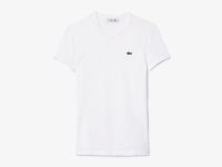 Женская хлопковая Футболка Lacoste Relaxed Fit