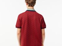 Мужское поло Lacoste Classic Fit с монограммой