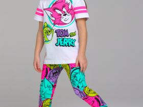 Брюки трикотажные для девочек (легинсы)