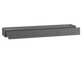ТВ-тумба подвесная Дигарс 213x21 Графитовый