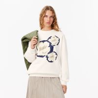 Женская флисовая толстовка Lacoste FLORAL2