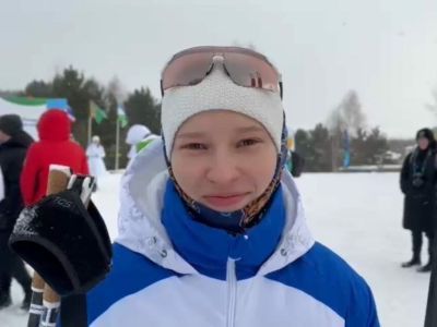 Якутская лыжница Инна Рыбкина заняла пятое место на играх «Дети Азии»