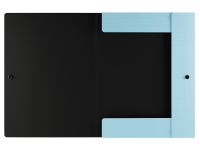 Папка на кнопке Berlingo "Instinct" А4, пластик, 600 мкм, аквамарин