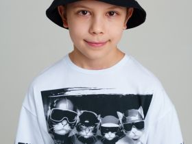 Панама текстильная для мальчиков