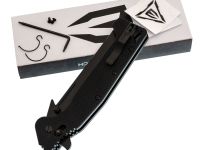 Складной нож Obertech ns-02 Tanto, сталь VG-10, рукоять G10, черный