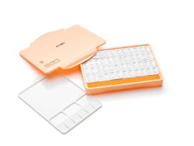 Набор гуаши HIMI 48 цветов по 12 грамм, персиковый