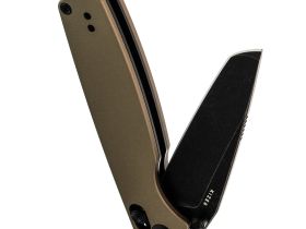 Складной нож Kizer Original 2 Tanto, сталь 14C28N, рукоять алюминий, песочный