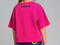 Фуфайка трикотажная для девочек (футболка)