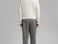 Джемпер из хлопка с жаккардовым узором